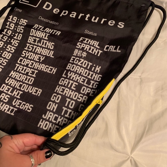 LOQI AIRPORT DRAWSTRING BAG water resistant - Picture 5 of 6